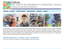 Tablet Screenshot of forummantova.it